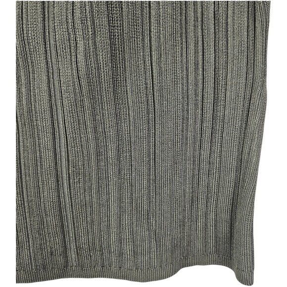 White House Black Market Ribbed Hardware Tank WHBM Olive Green Size Small - Picture 7 of 9